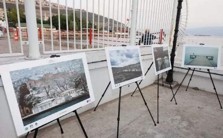 Birbirinden güzel eserler tarihi konakta sergilendi