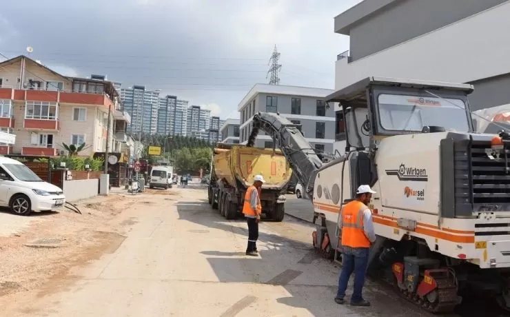 İshakpaşa Caddesi’nde 650 ton asfalt kullanılacak