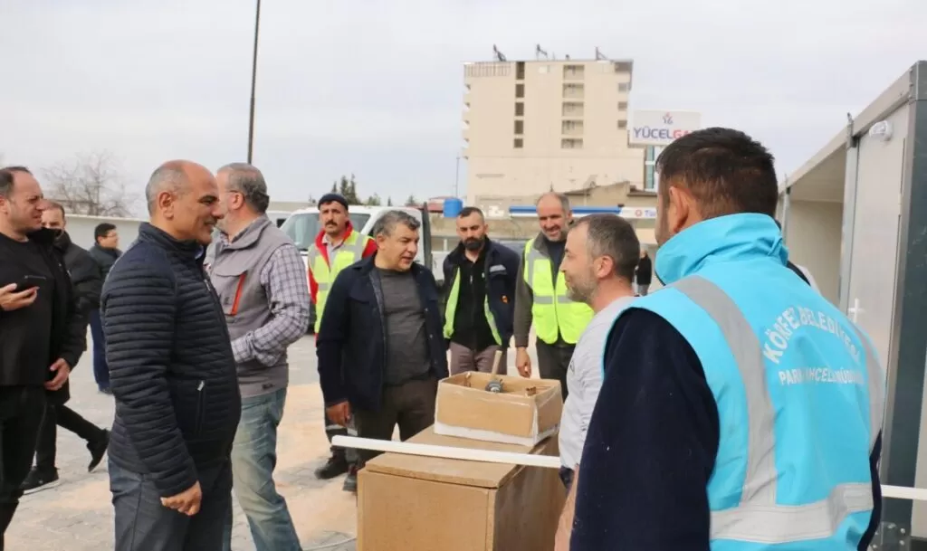 Pazarcık’a 30 konteynerden oluşacak ‘Kocaeli Çarşısı’ yapılıyor