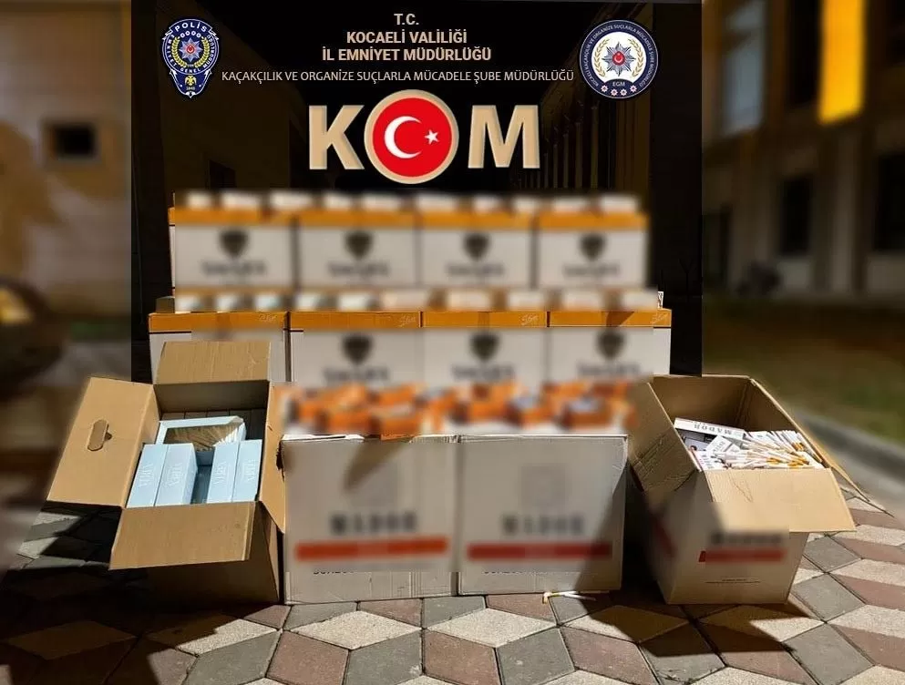 470 bin makaron ele geçirildi