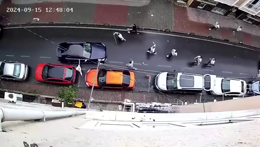 Küçükçekmece’de yabancı uyruklu şahısları kavgasına ortalık karıştı