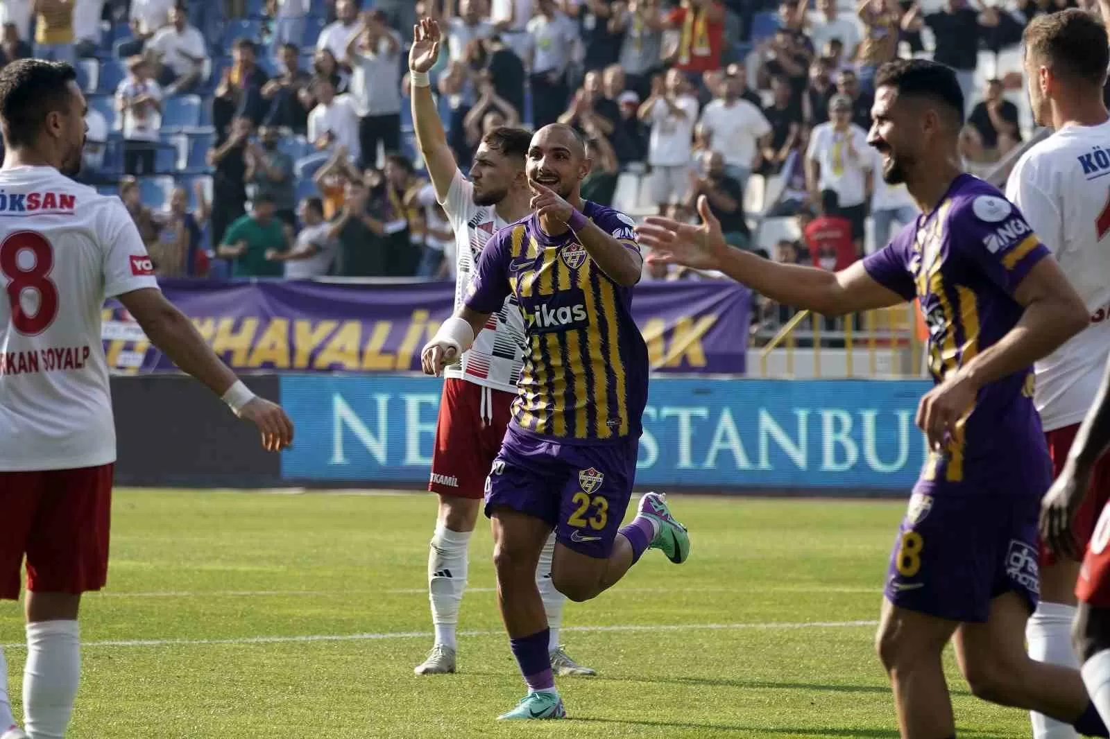 Trendyol Süper Lig: Eyüpspor: 1 – Gaziantep FK: 1 (İlk yarı)