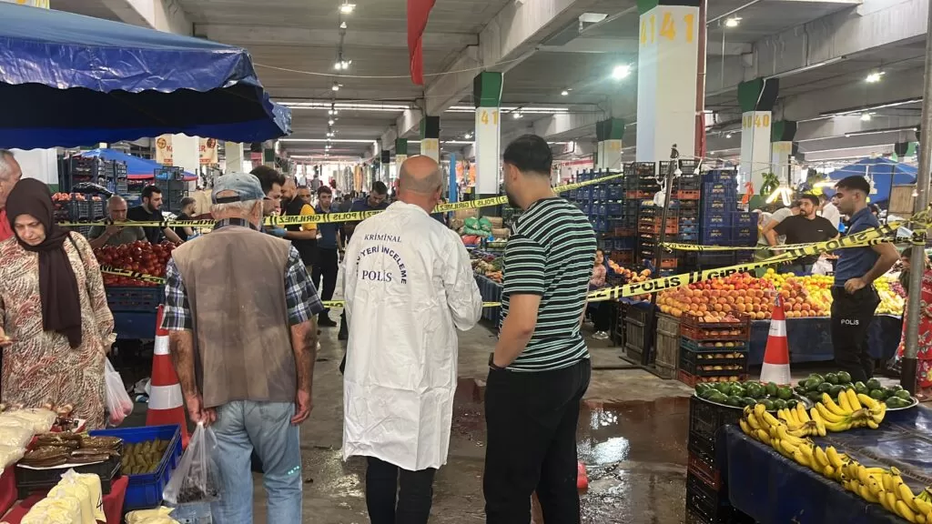 Pazardaki cinayete açıklama!