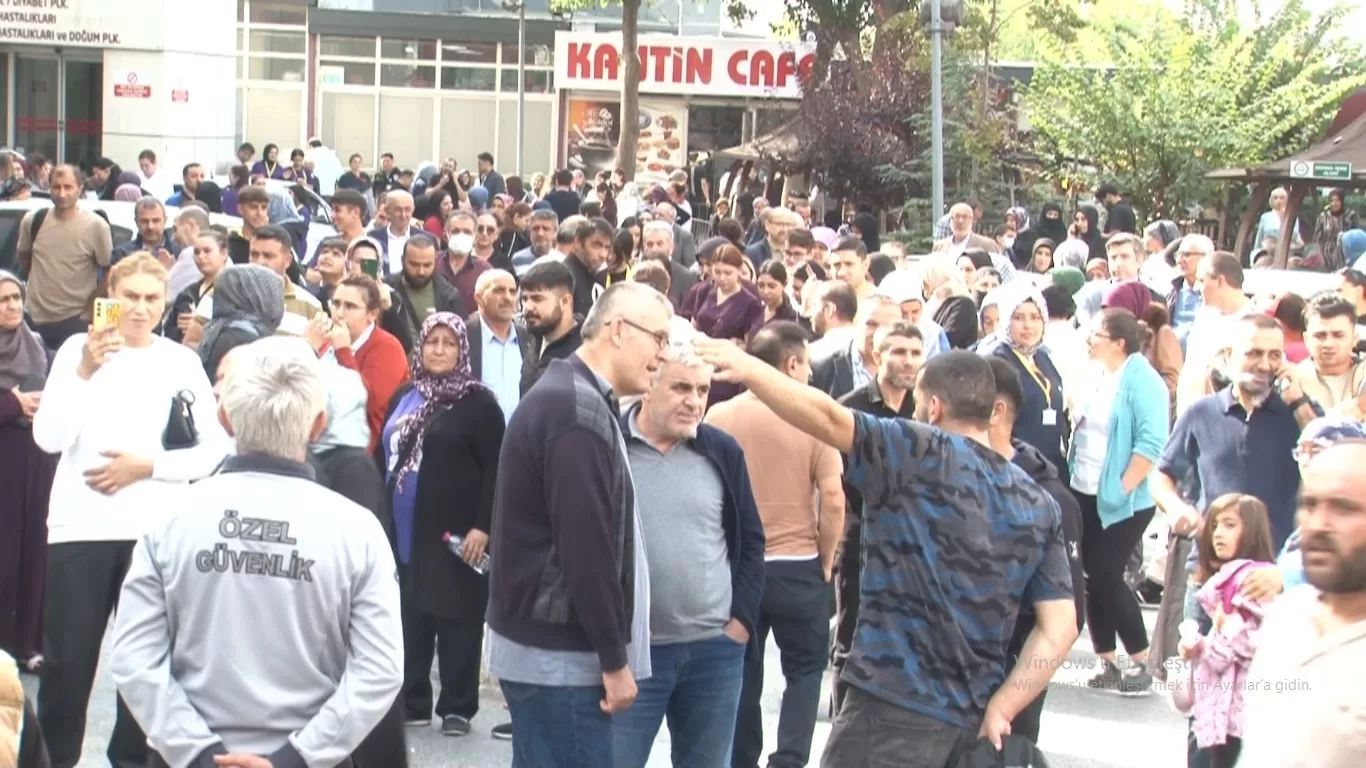 Esenyurt Devlet Hastanesi’nde yangın paniği