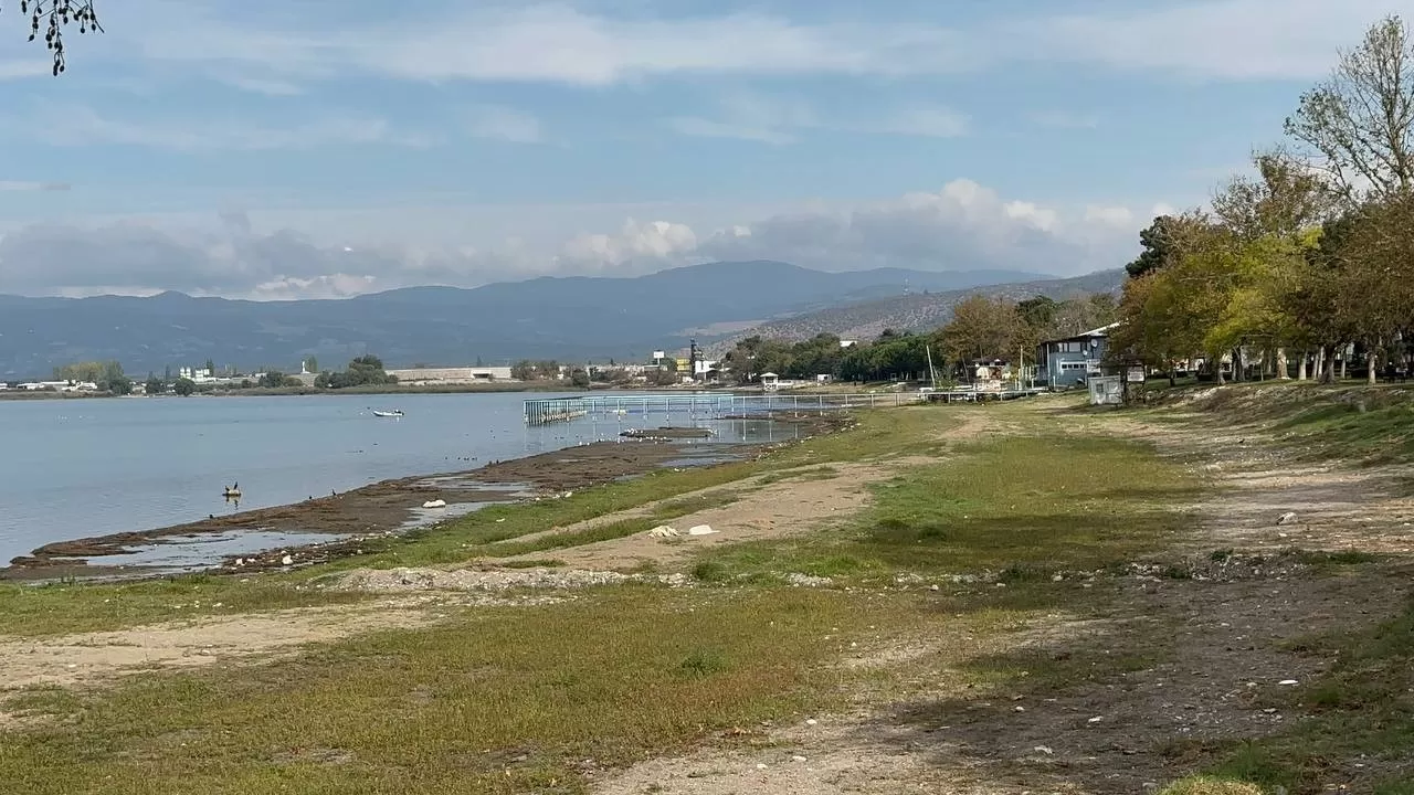 İznik Gölü kuraklık tehlikesi altında