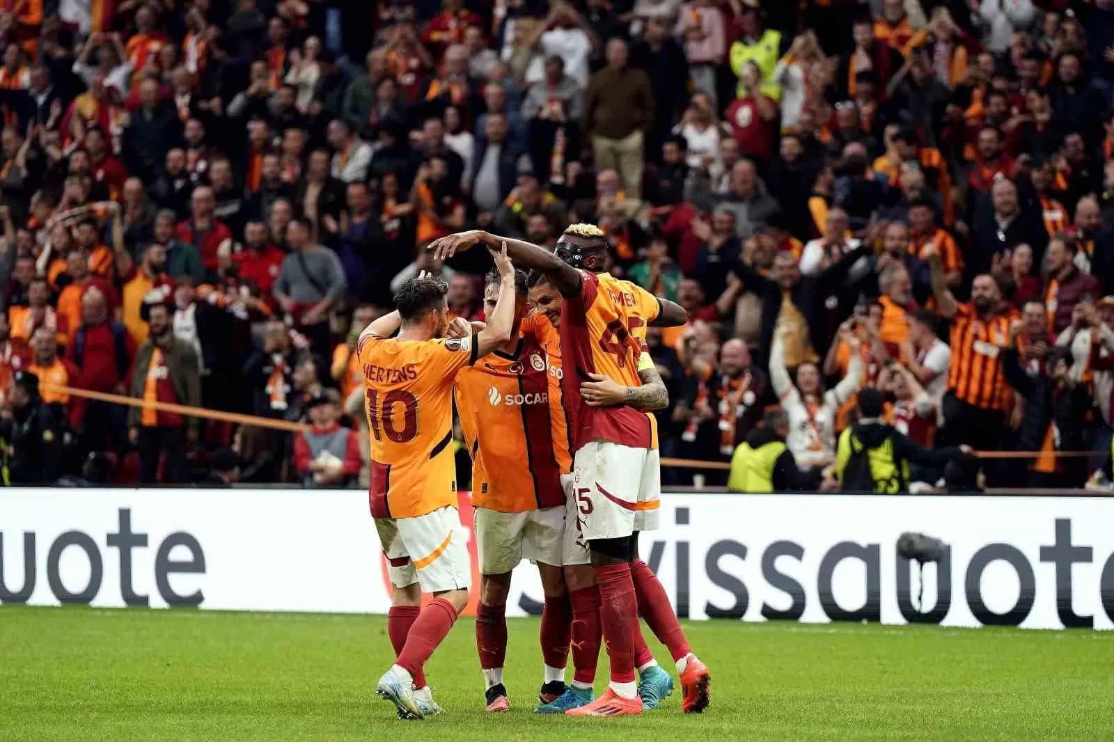 UEFA Avrupa Ligi: Galatasaray: 3 – Elfsborg: 0 (İlk yarı)