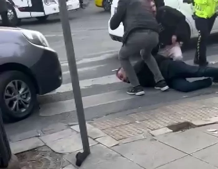 Eski sevgilisinin erkek arkadaşını silahla vurup yaraladı, kaçmak isterken yakalandı
