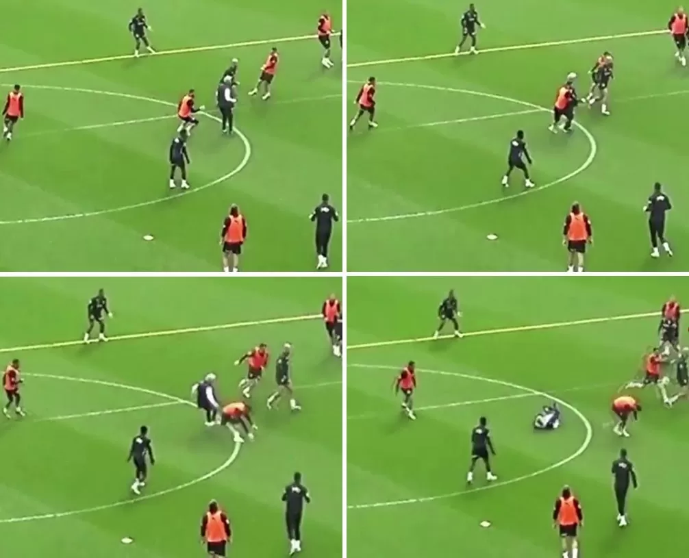 Jose Mourinho, antrenmanda sakatlandı