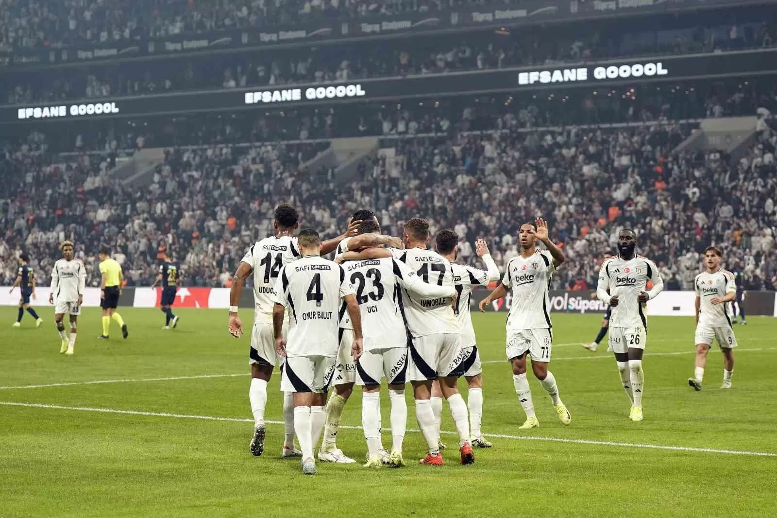 Trendyol Süper Lig: Beşiktaş: 1 – Kasımpaşa: 0 (İlk yarı)