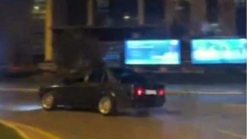Hava olsun diye attığı drift 45 bin liralık yaptı