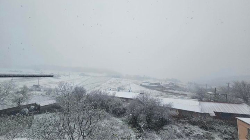 Kocaeli’ne beklenen kar geldi