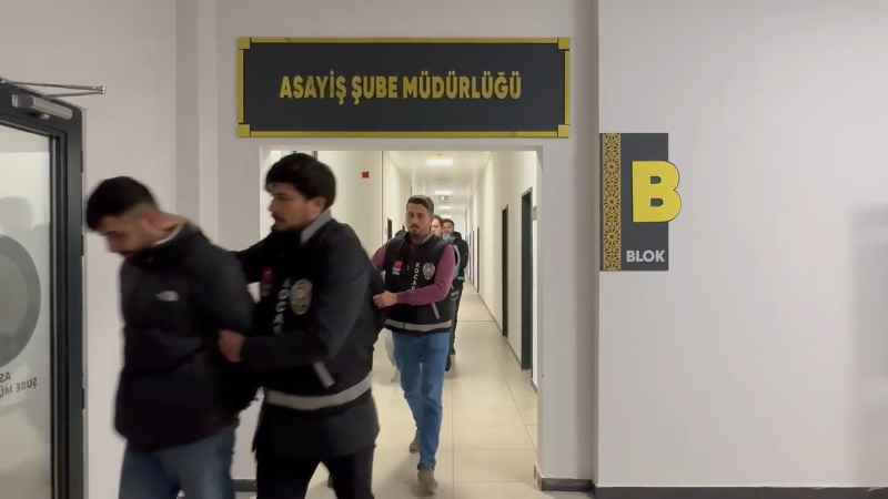 Gaspçılar yakalandı!