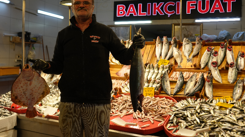Palamuda veda, çinekop ve hamsi tezgahlarda.. İşte fiyatları
