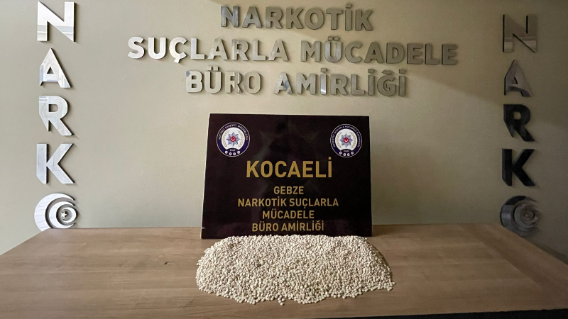 17 bin uyuşturucu hap ele geçirildi