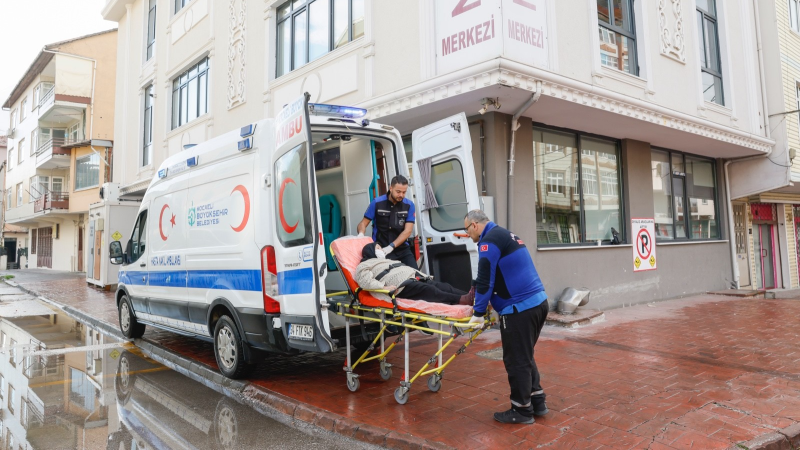 2024 yılında 48 bin kişiye Hasta Nakil Ambulans hizmeti