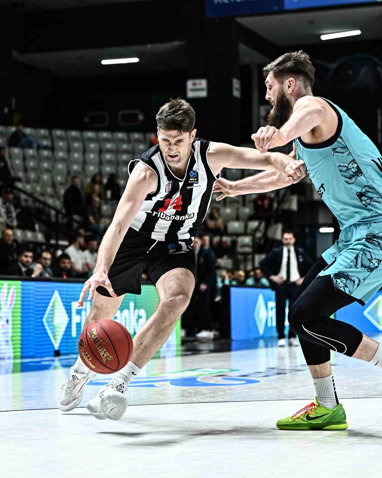 EuroCup: Beşiktaş: 79 - BC Wolves Vilnius: 77
