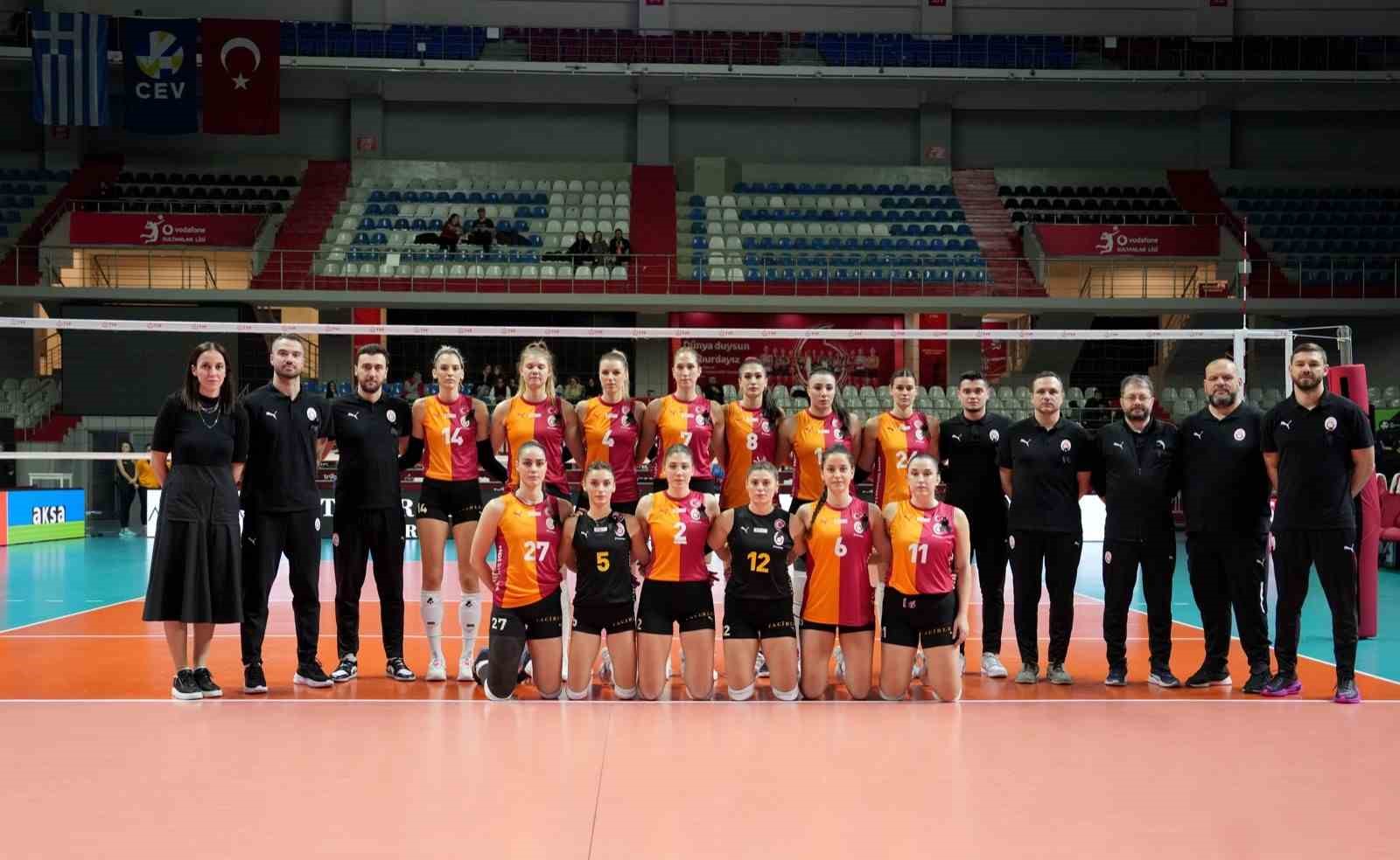 Galatasaray, CEV Challenge Kupası’nda yarı finalde
