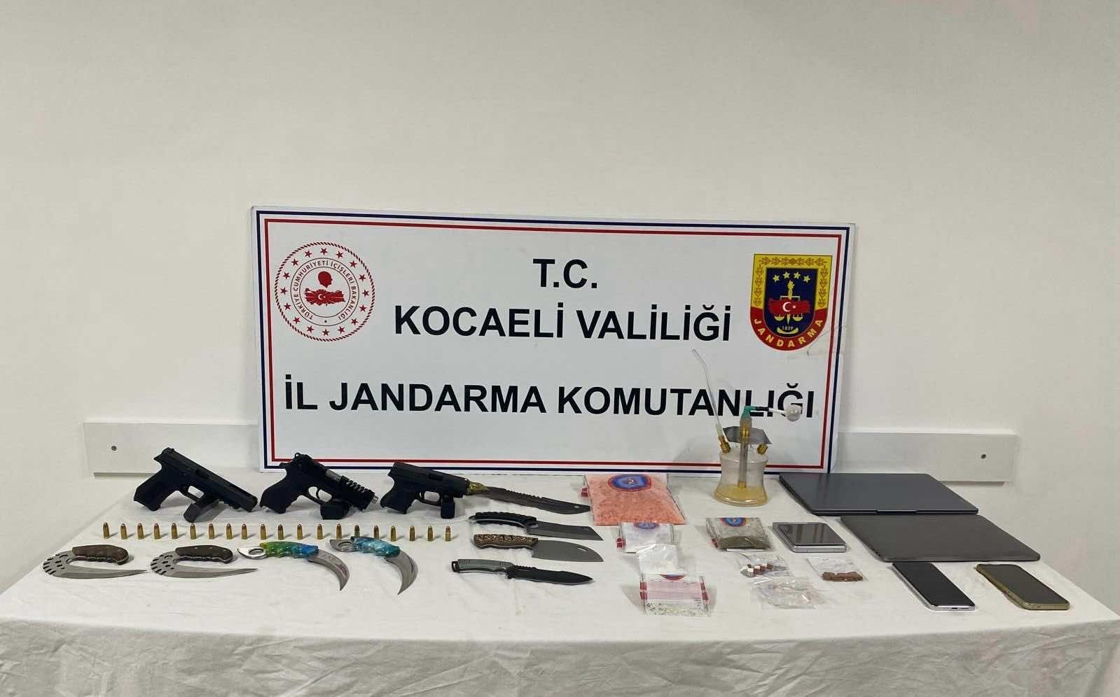 Kocaeli’de uyuşturucu operasyonu