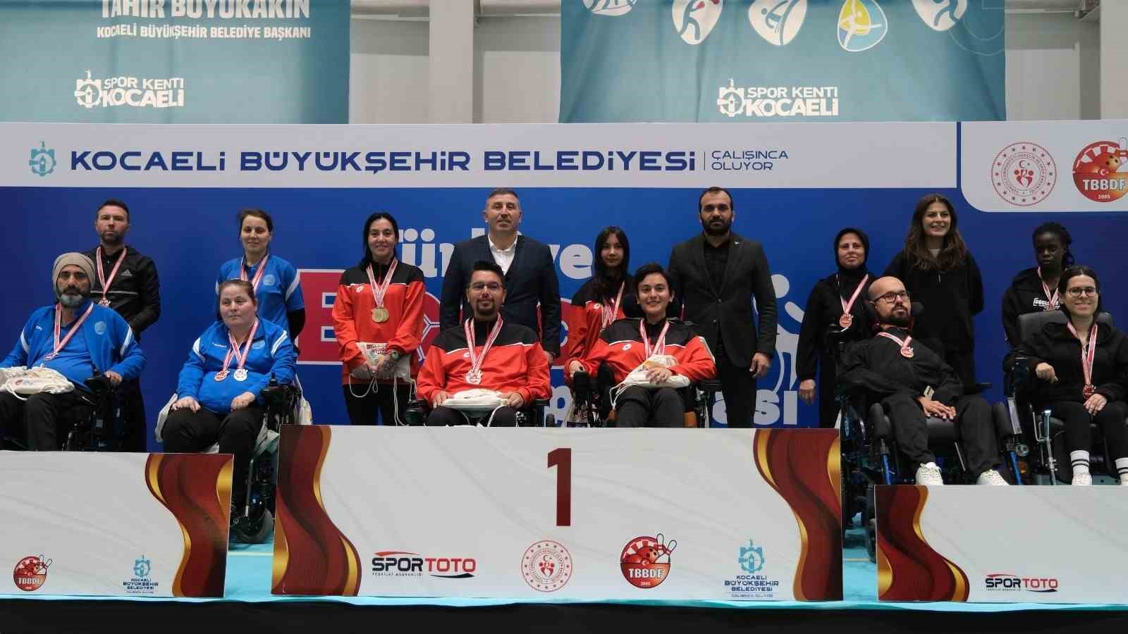 Türkiye Boccia Şampiyonası’nda Kocaeli rüzgarı esti
