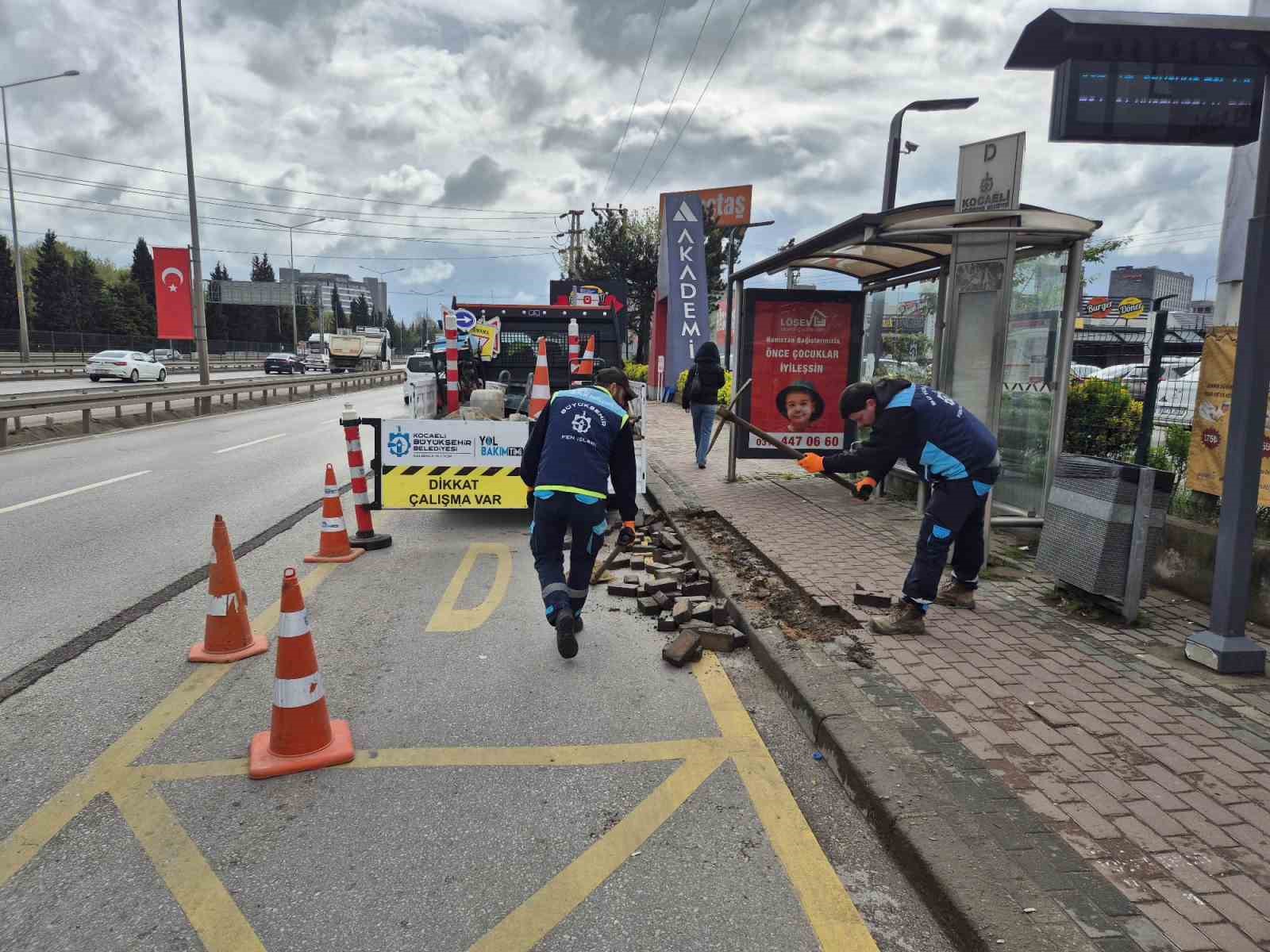 Yaya yollarına konforlu dokunuş
