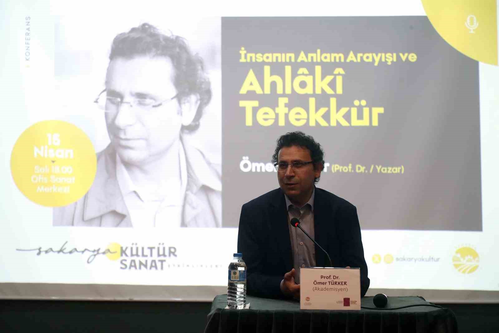 Prof. Dr. Ömer Türker OSM’deydi: "Ahlaki fiiller hakikat arayışıyla şekillenir"
