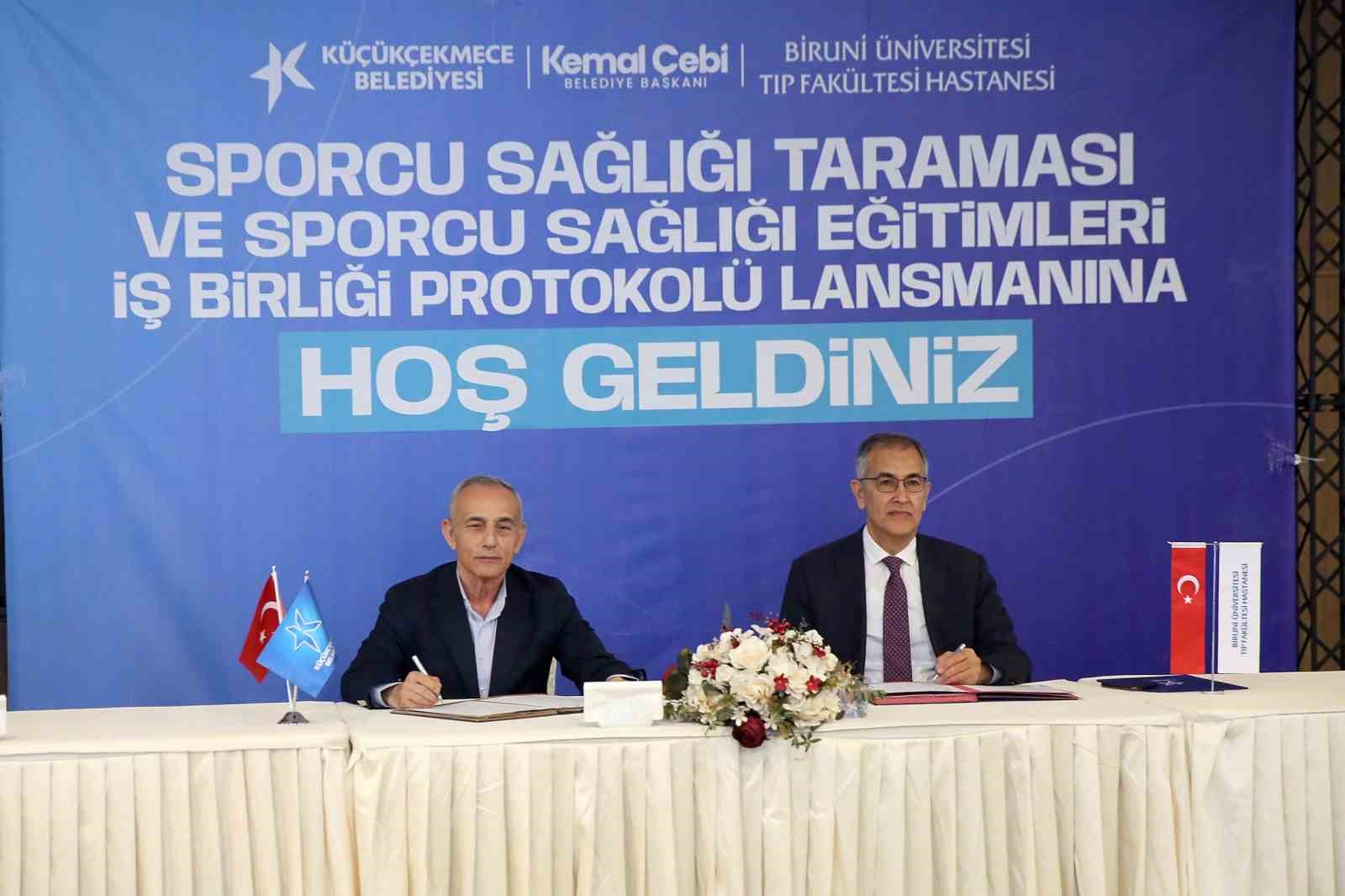 Küçükçekmece’de Sporcu Sağlığı Merkezi açıldı
