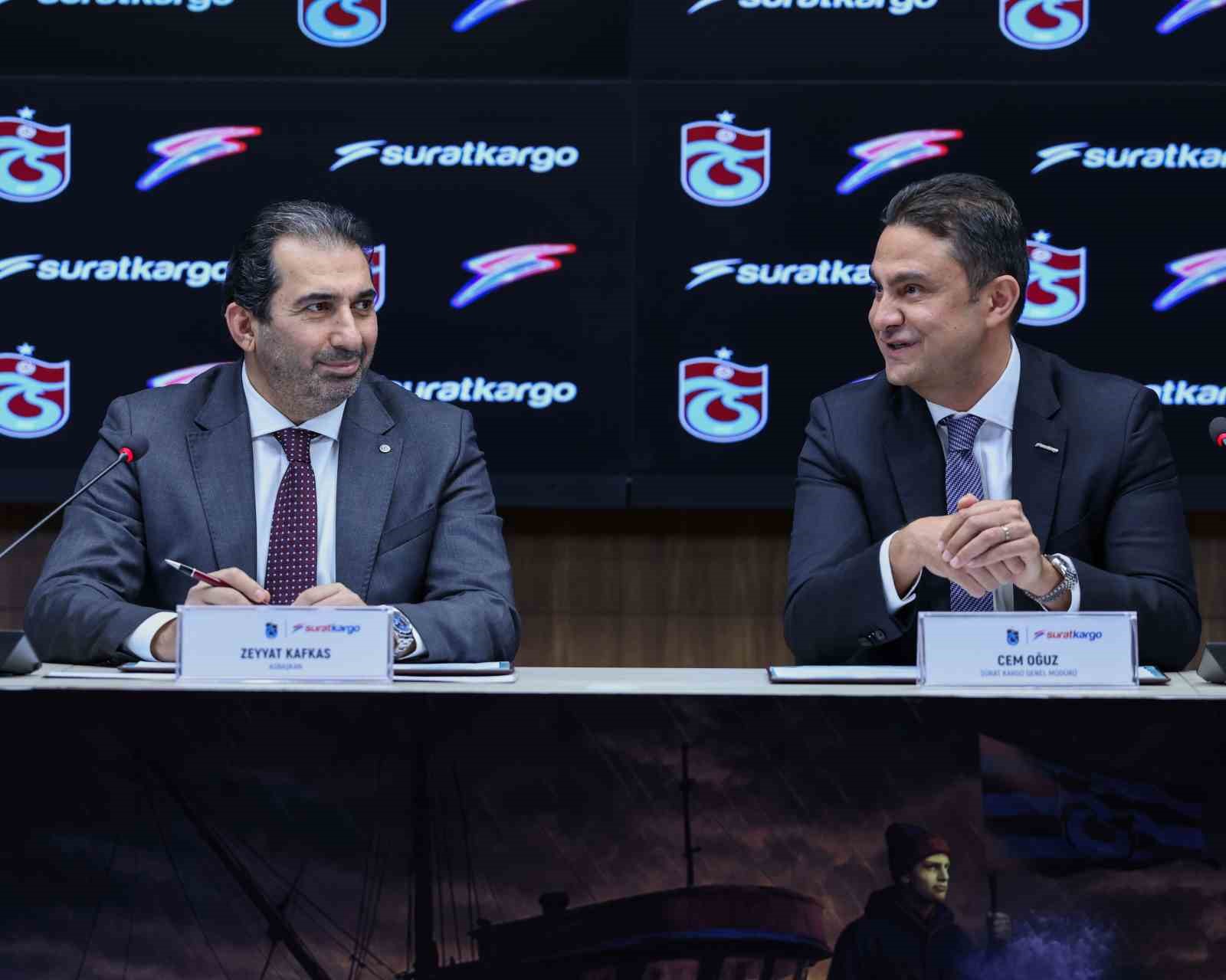 Sürat Kargo, Trabzonspor’un resmi taşıma sponsoru oldu
