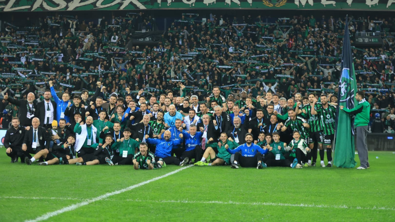 TFF’den Kocaelispor’a tebrik mesajı