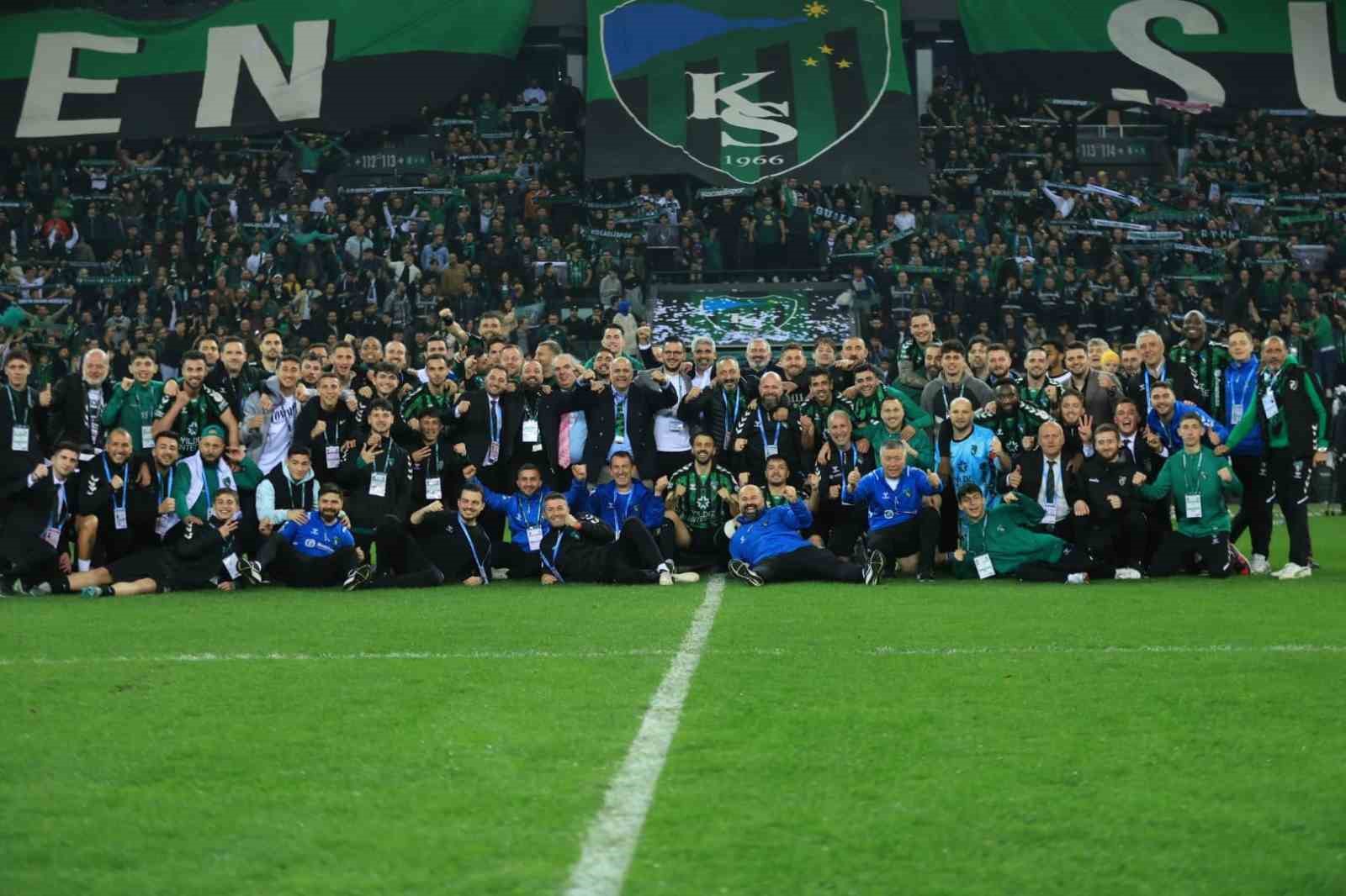 Kocaelispor 16 yıl sonra Süper Lig’de
