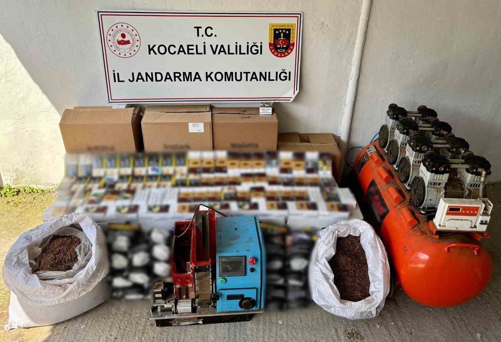 800 bin TL'lik makaron ve elektronik sigara ele geçirildi