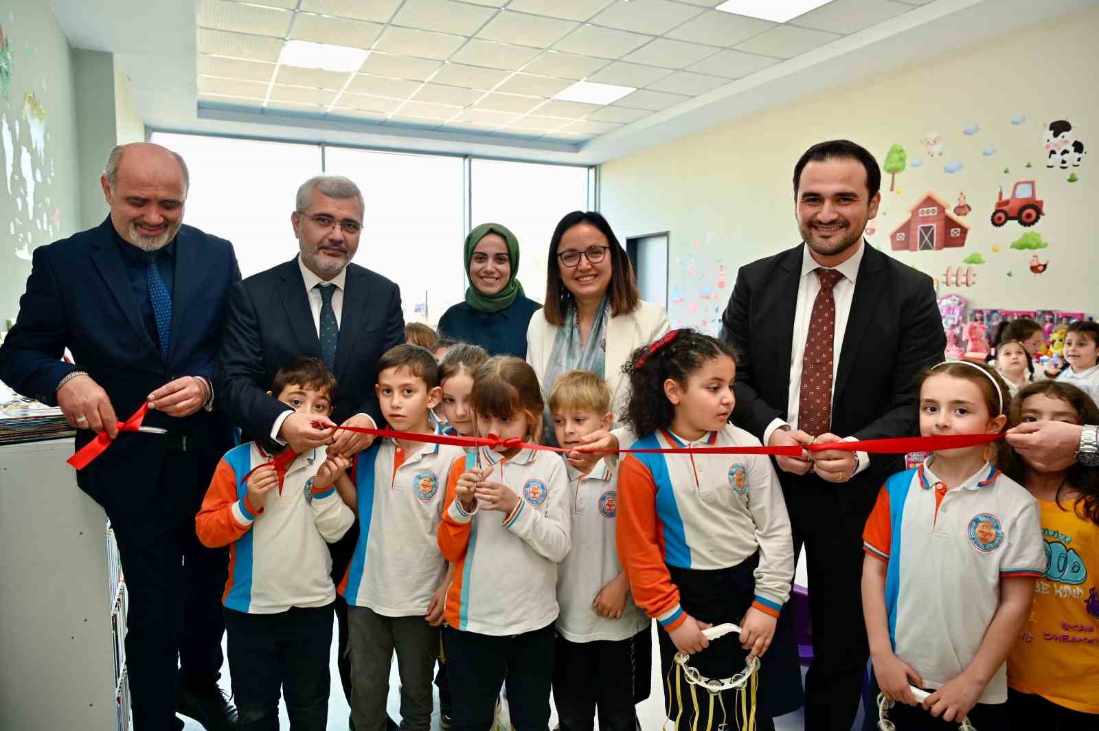 Yalova’nın ilk oyuncak kütüphanesi hizmete girdi
