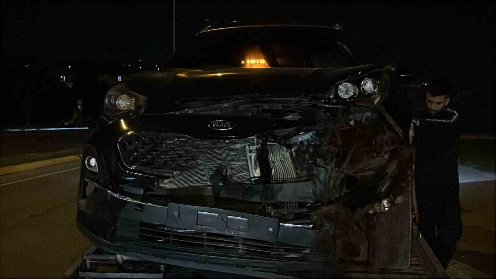Gebze’de 2 araçlı zincirleme kaza: 2 yaralı