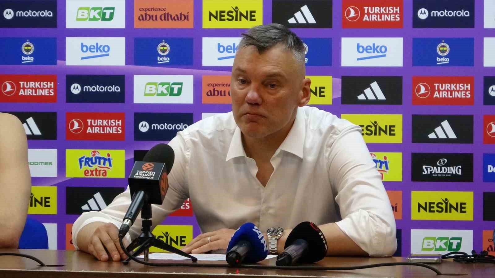 Sarunas Jasikevicius: "Paris’te en karakterli takımla oynayacağız"
