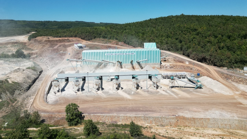 Büyükşehir'in tesisinde saatte 500 ton PMT üretiliyor