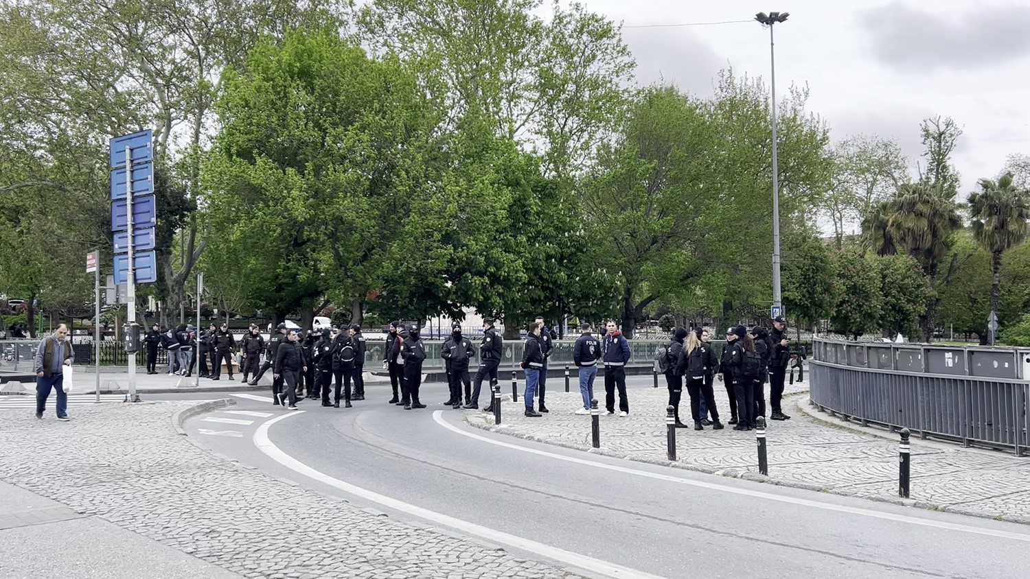 Saraçhane’de 1 Mayıs tedbirleri
