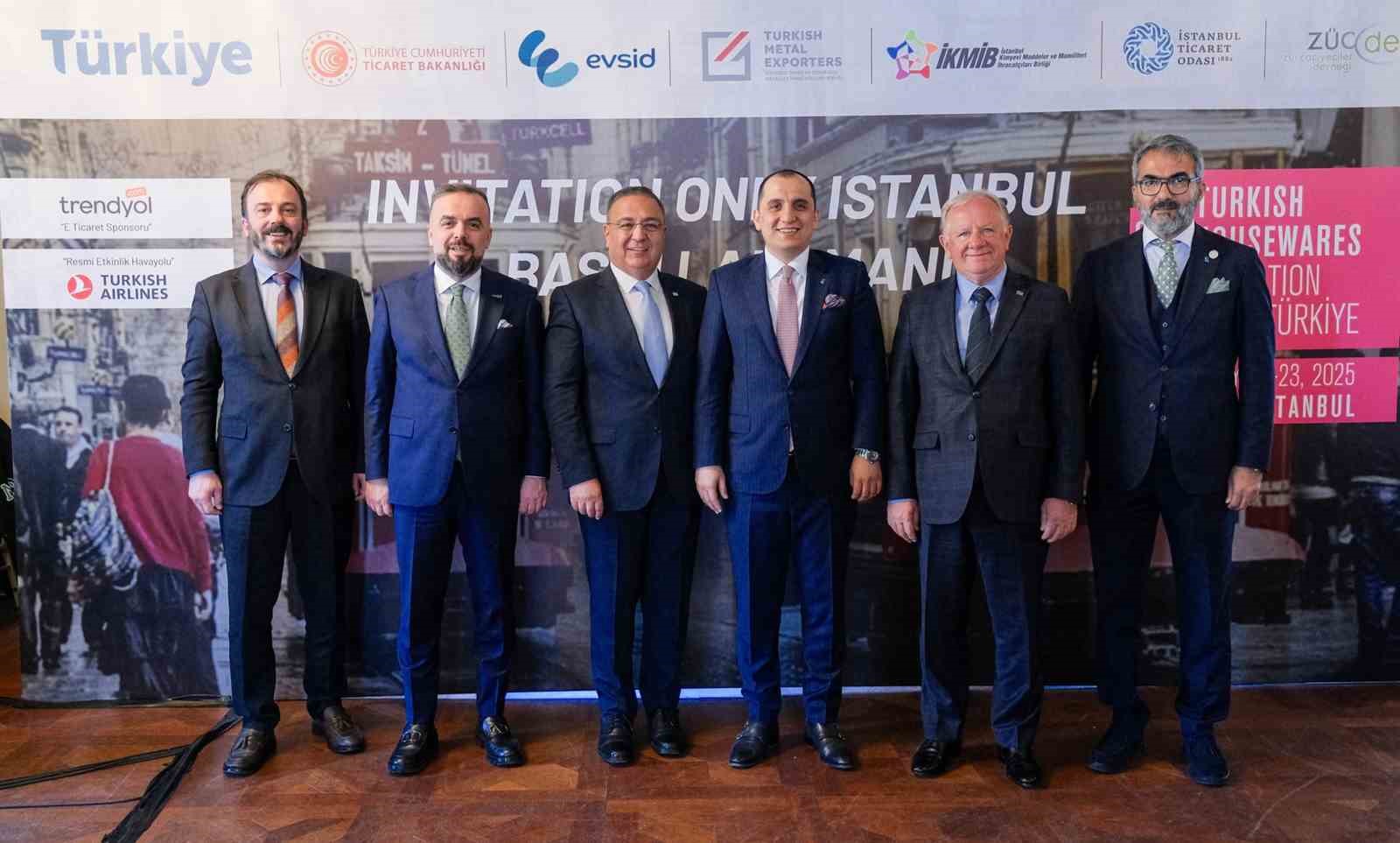 Dünya ev ve mutfak eşyaları sektörü İstanbul’da buluşuyor
