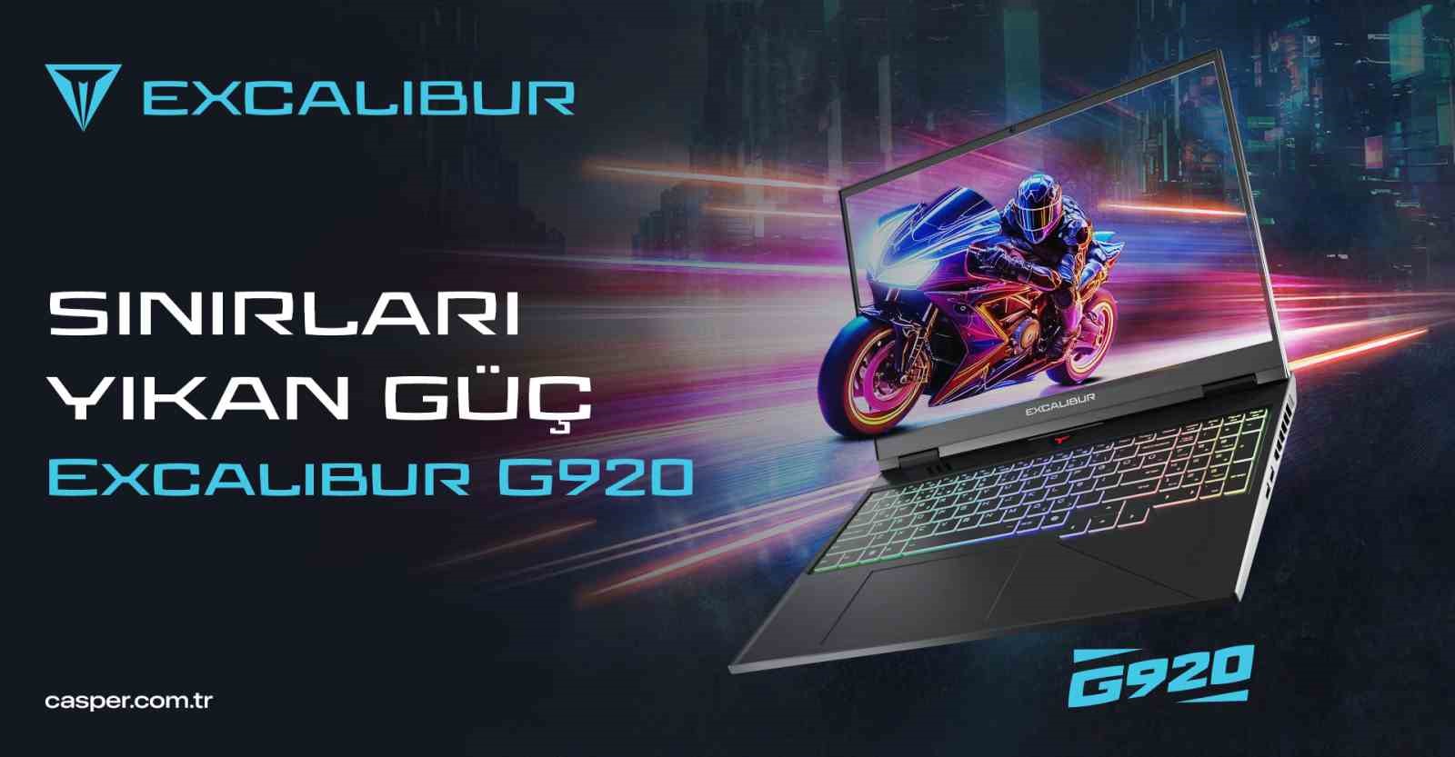 "Excalibur G920 satışta: "Yapay zeka destekli üst düzey donanım"
