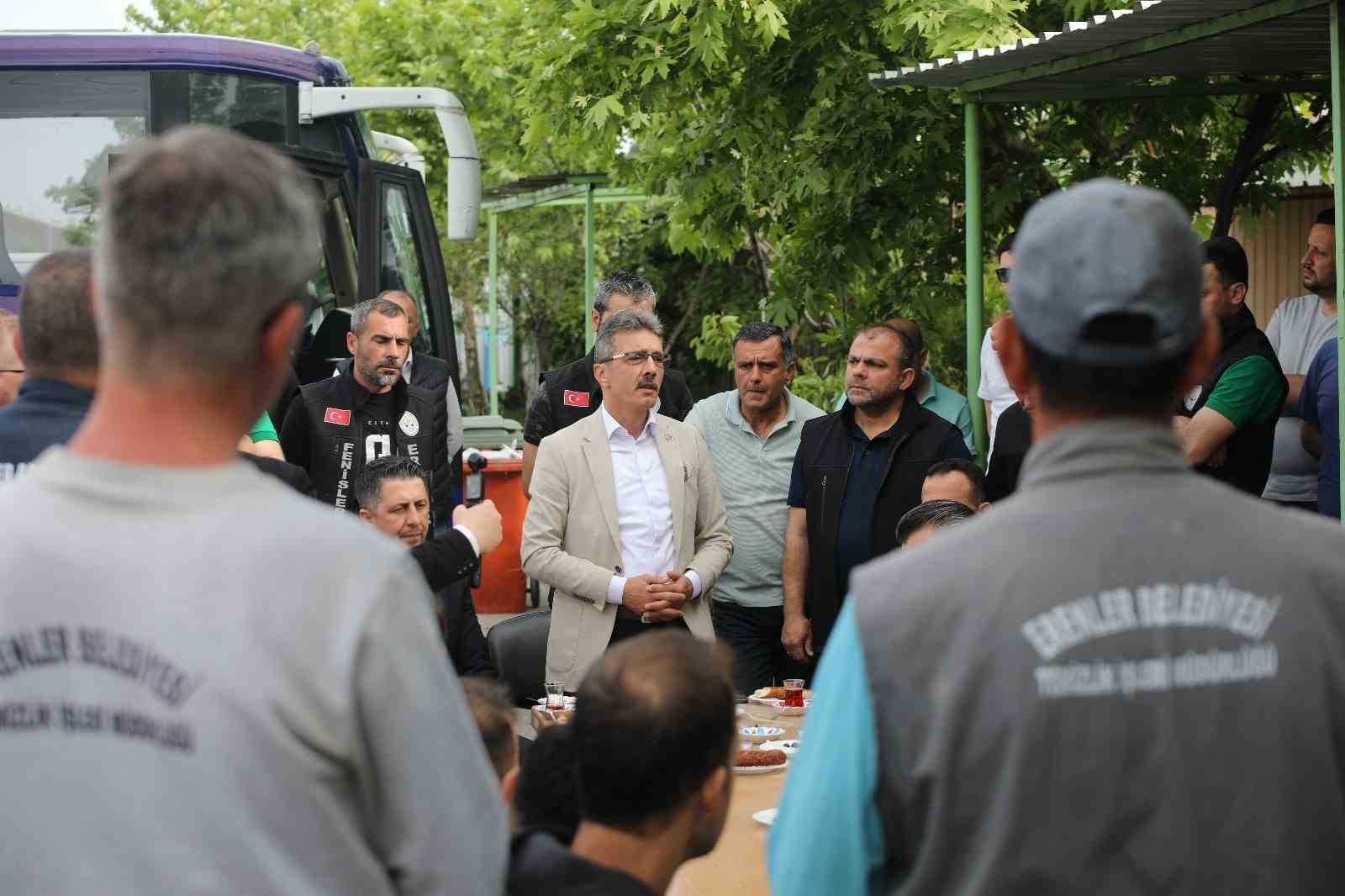 Başkan Şenol Dinç: "Biz büyük bir aileyiz"
