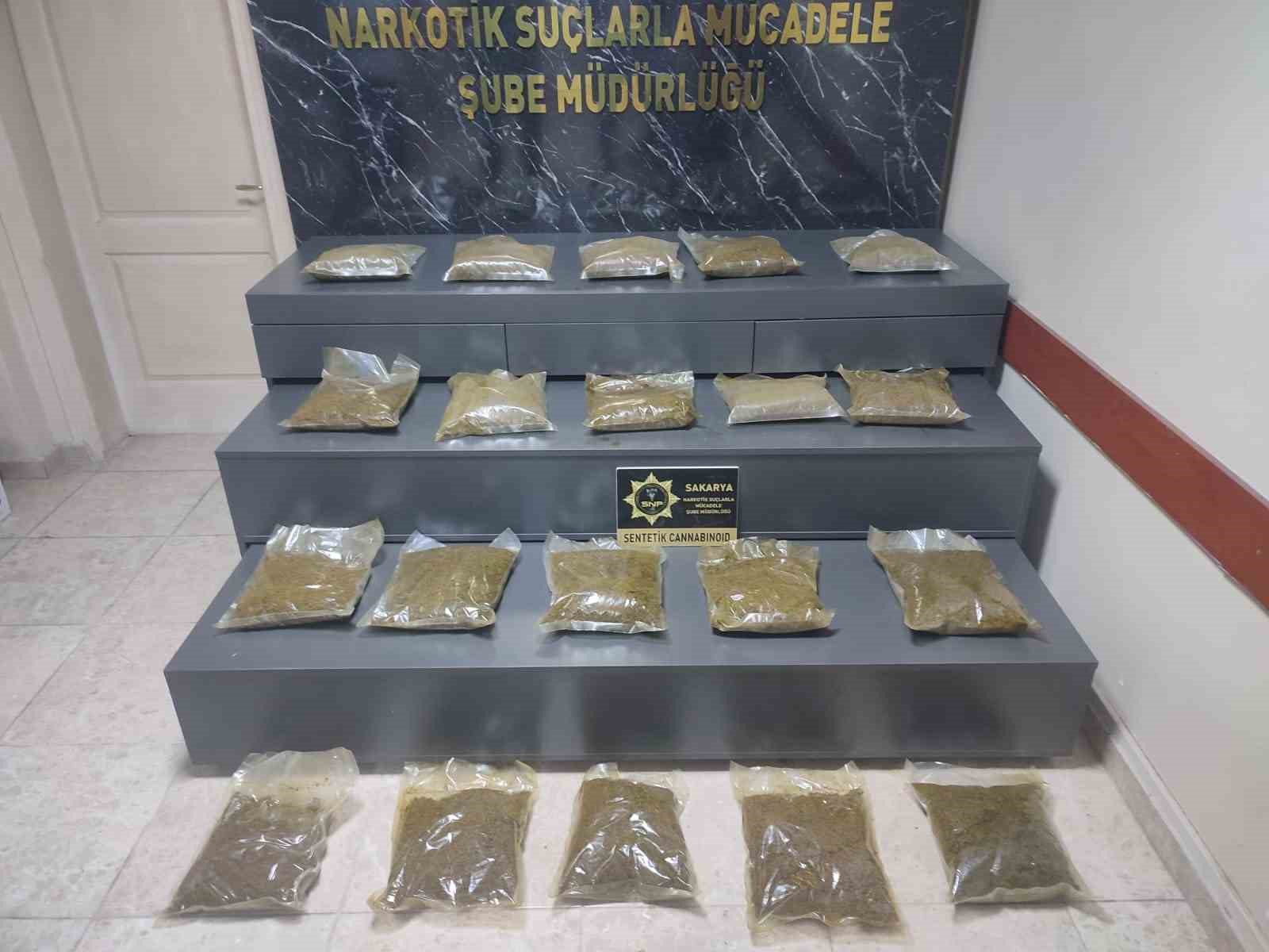 18 kilo uyuşturucu ele geçirildi, 4 şüpheli gözaltına alındı
