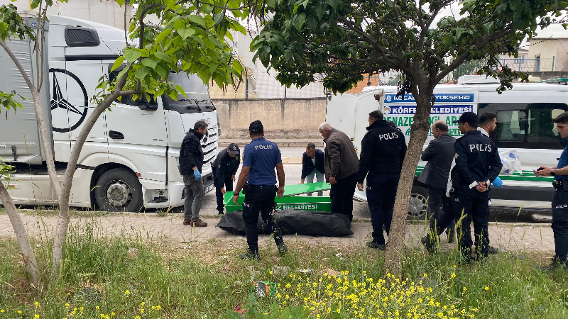 Tır sürücüsü araçta asılı halde ölü bulundu