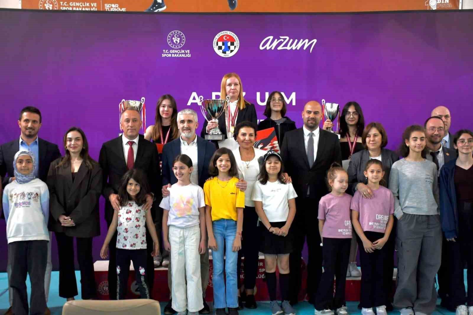 2025 Türkiye Kadınlar Satranç Şampiyonu IM Ekaterina Atalık oldu
