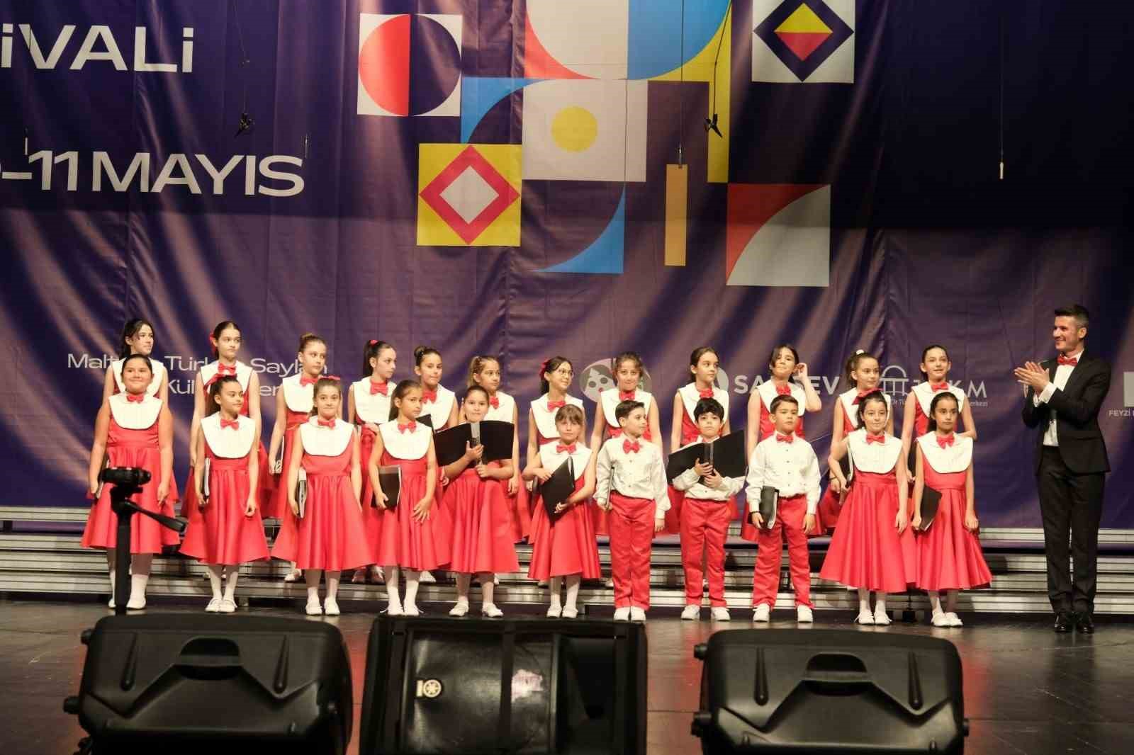 Büyükşehirin çocuk korosuna "Ritmik Uyumda Başarı Ödülü"

