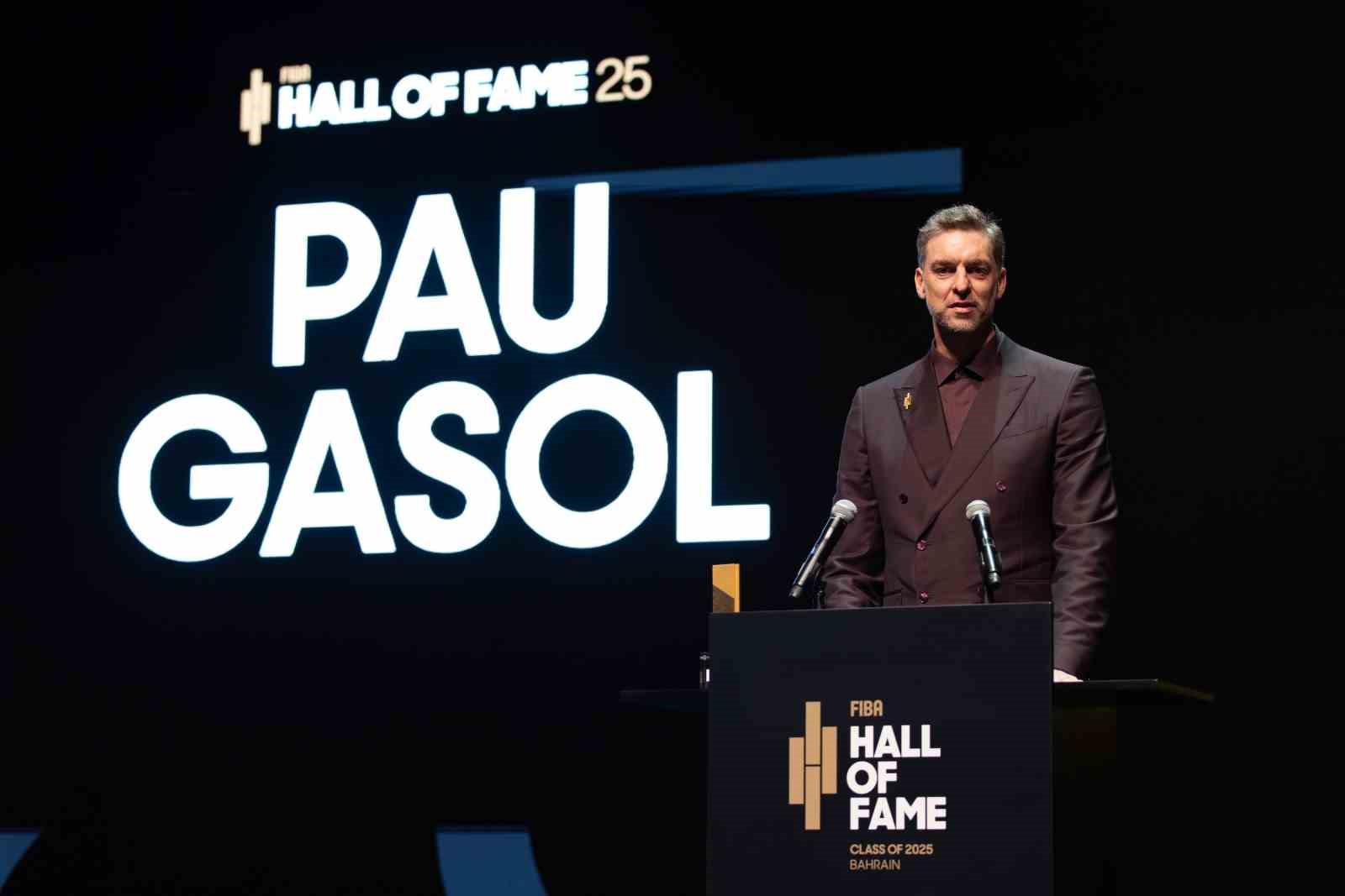Pau Gasol, Mike Krzyzewski ve Andrew Bogut FIBA Şöhretler Müzesi’ne girdi
