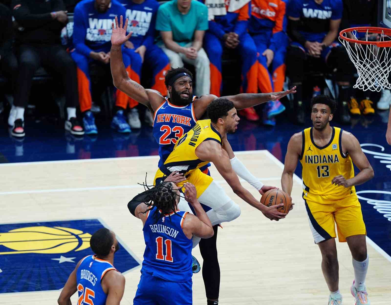 Indiana Pacers, New York Knicks karşısında 3. galibiyetini aldı
