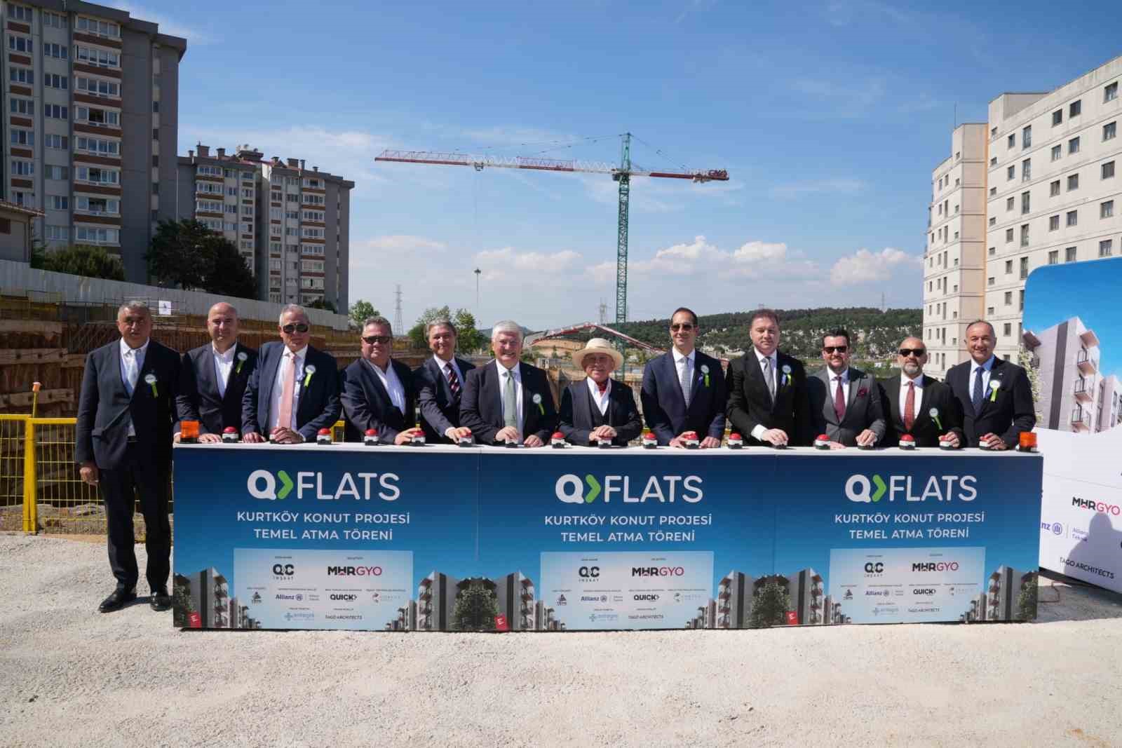 QFlats’te temel atıldı
