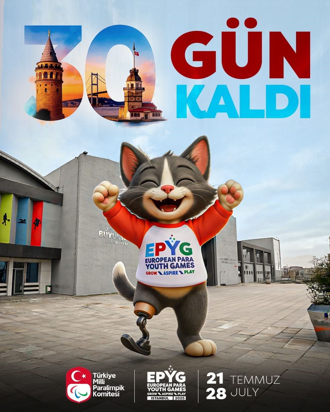 Avrupa Para Gençlik Oyunları, en yüksek katılımla İstanbul’da düzenlenecek

