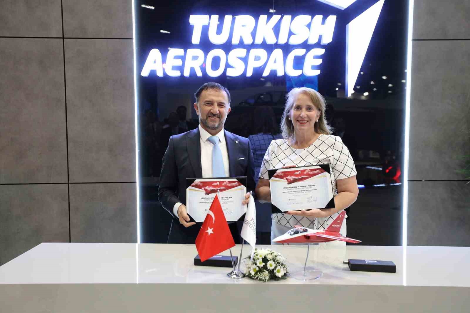TUSAŞ ile Ge-Aerospace arasında HÜRJET Jet eğitim uçağının motoru için mutabakat zaptı imzalandı
