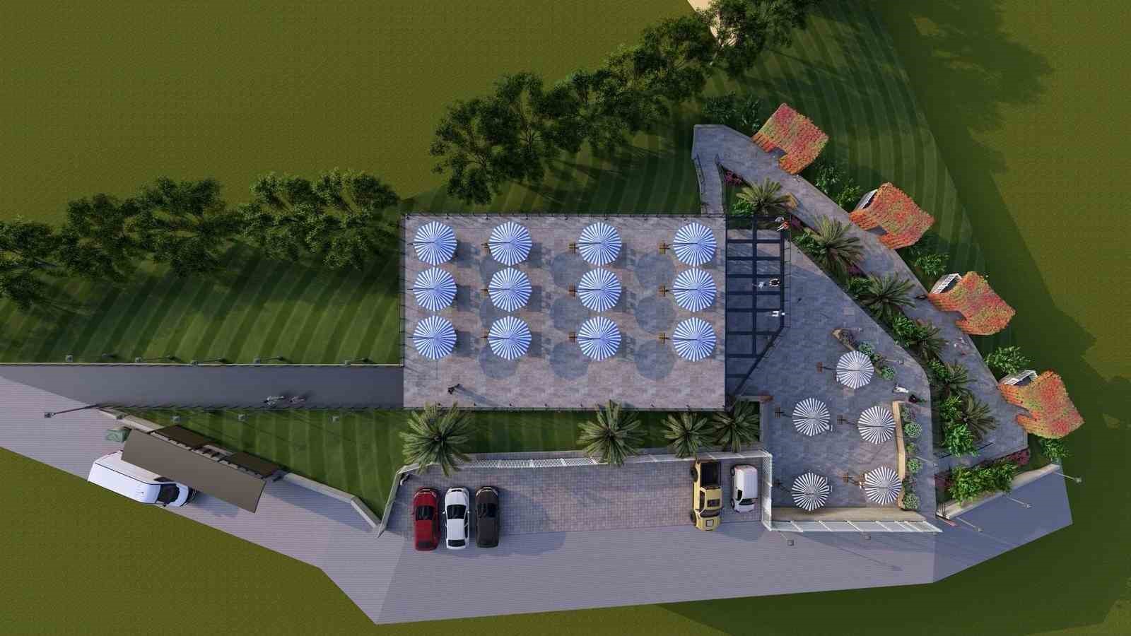 Tavşancıl Bayraktepe’ye seyir terası