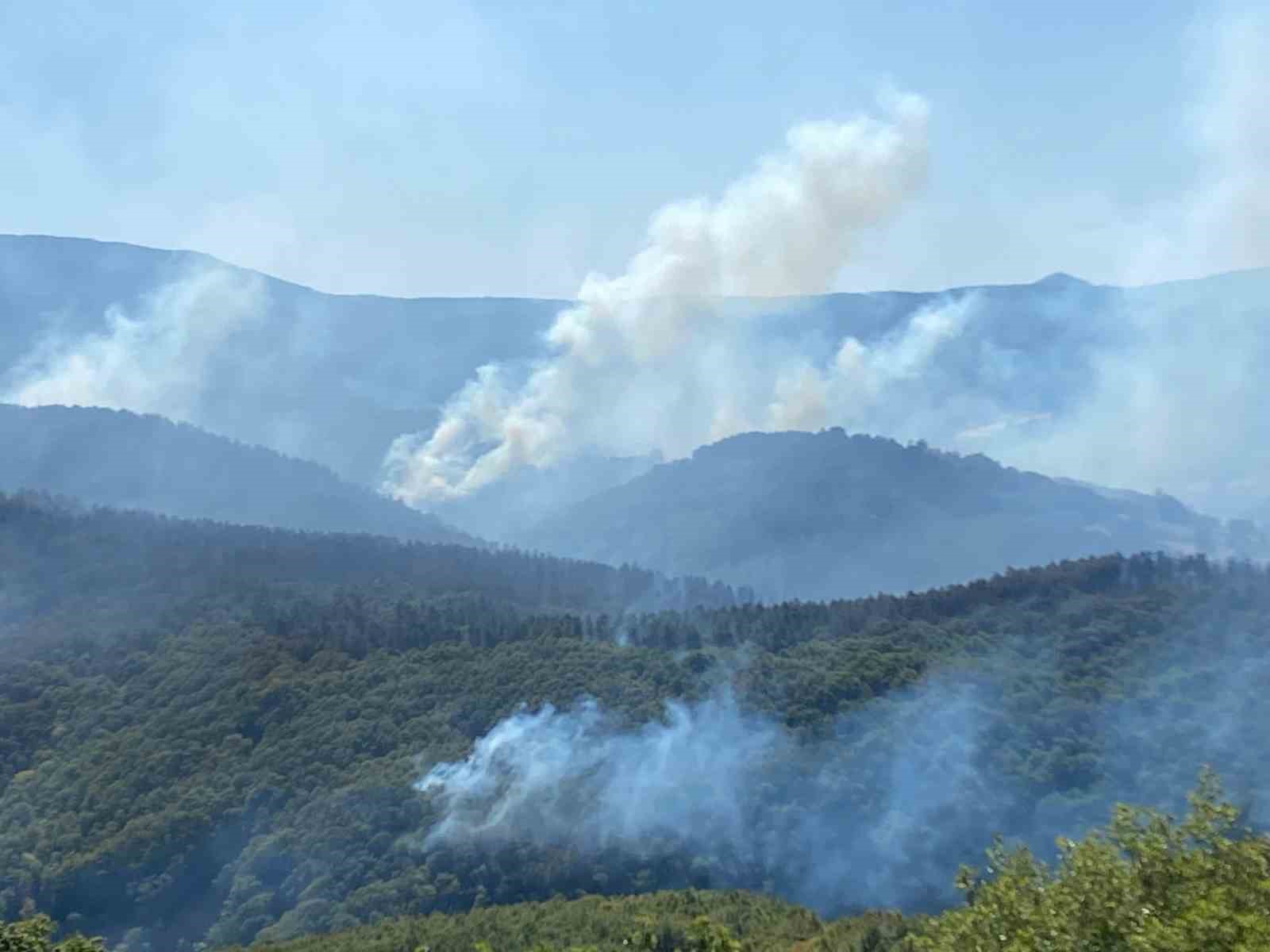 963 personel, 16 hava aracı ile  seferberlik