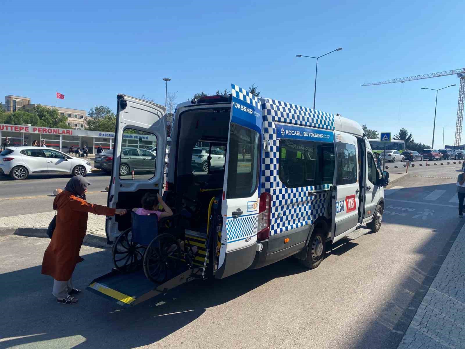 Engelsiz Taksiler 7 ayda 14 bin 790 kez hizmet verdi